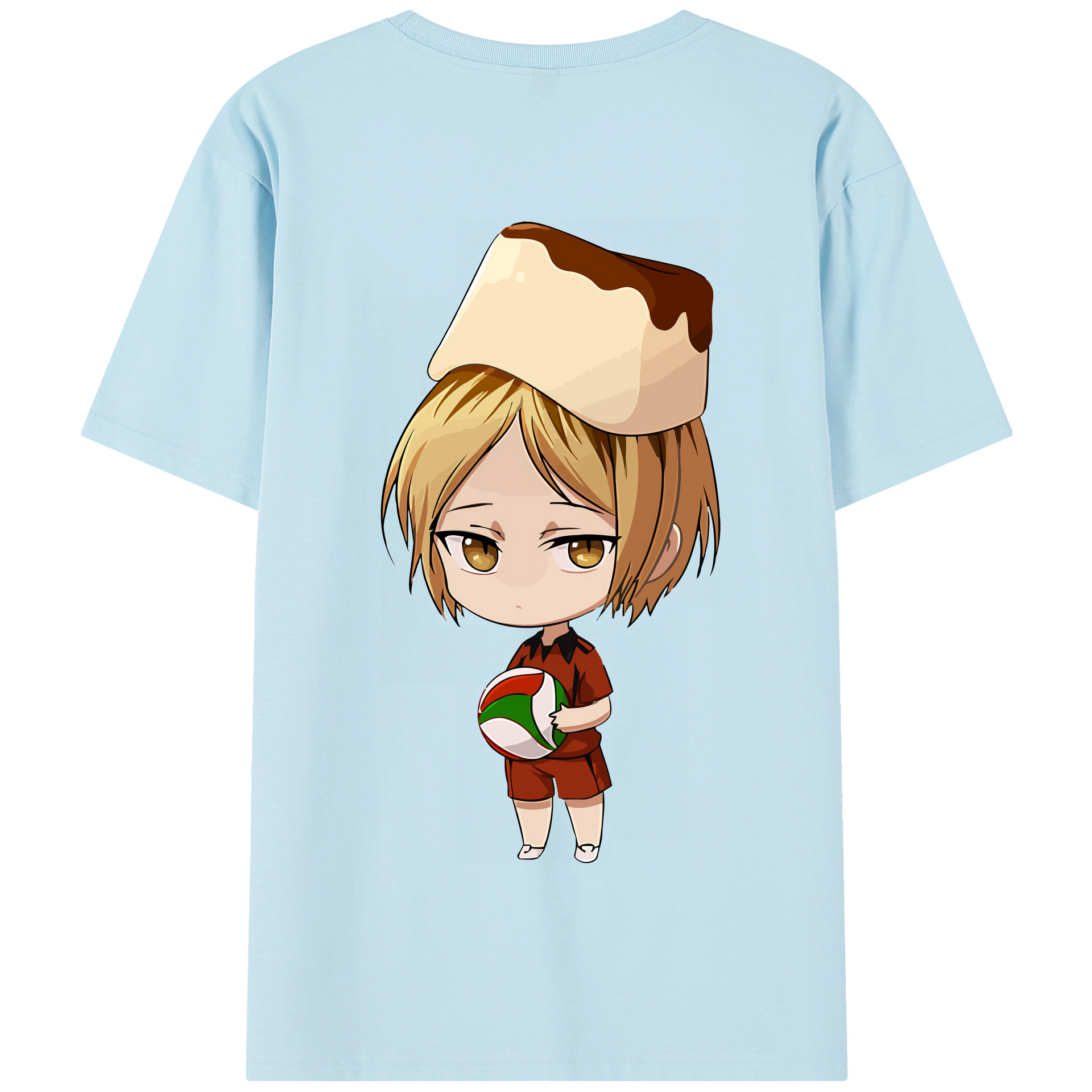 （画像用） ハイキュー!! Haikyu!! 綿100％半袖Tシャツ（背面プリント）